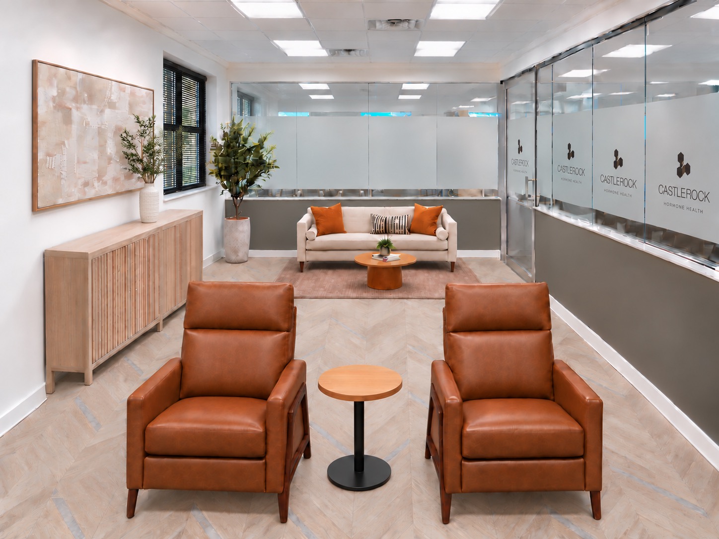 90 percent Infusion room